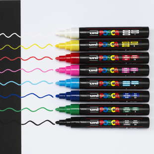 Posca PC-5M Basic 8-pack