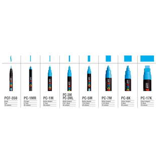 Posca PC-3M 0,9-1,3 Sky Blue