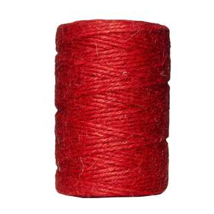 Jutesnöre 60m/6-trådig cerise