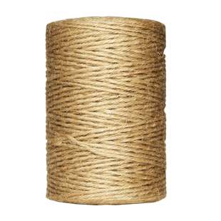 Jutesnöre natur 150m/4-trådigt