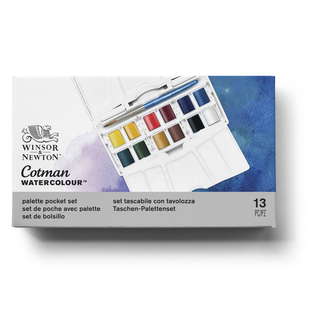 Cotman pocket plus 12 färger