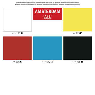 Amsterdam set primary 5x120 ml