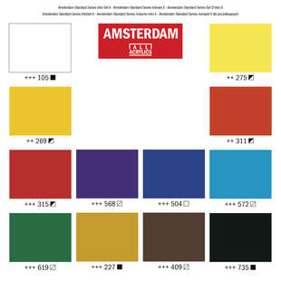 Amsterdam Acrylic set 24x20 ml