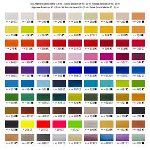 Amsterdam Acrylic set 90x20 ml
