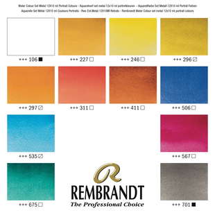 Rembrandt Akvarell set 12x10ml