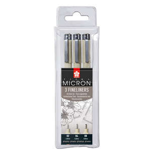 Pigma Micron set 6+1 Black