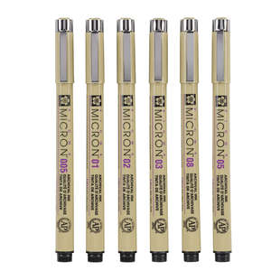 Pigma Micron set 6+1 Black