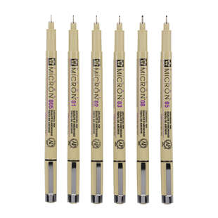 Pigma Micron set 6+1 Black