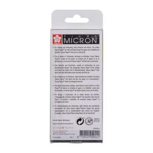 Pigma Micron set 6+1 Black