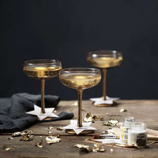 Kr Metallblad Guld 50st