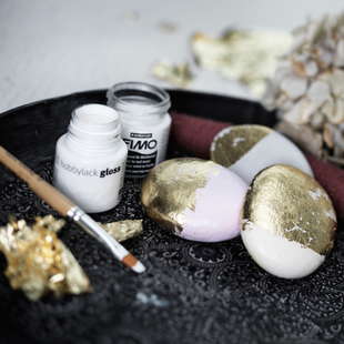 Kr Metallblad Guld 50st