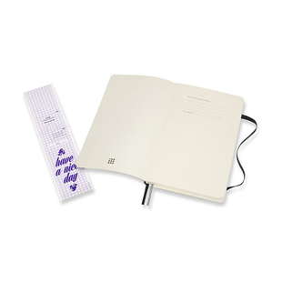 Moleskine L Soft Linj svart