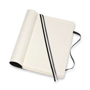 Moleskine L Soft Linj svart