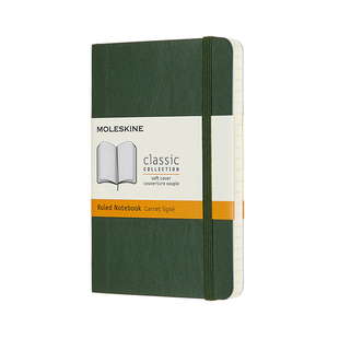 Moleskine A4 Soft Linj svart
