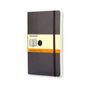 Moleskine A4 Soft Linj svart