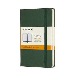 Moleskine Hard L Ruled svart