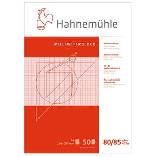 Millimeterblock A4 50 blad