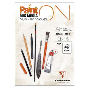 Paint ON block A6 15 ark vit