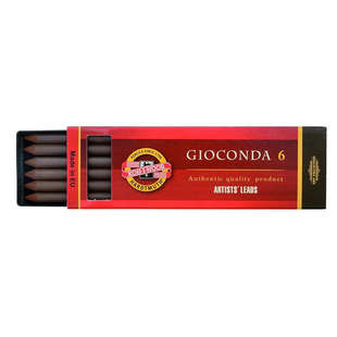 Gioconda ritstift Röd 6 st