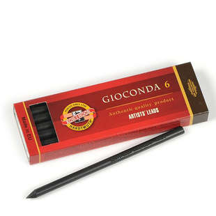 Gioconda ritstift Röd 6 st