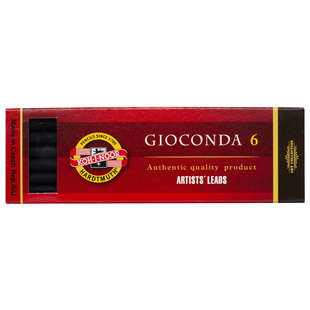 Gioconda ritstift Röd 6 st