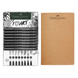 PITT Artist Sketch 8 pens+book