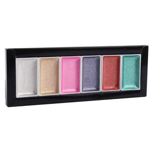 Akvarellset metallic pastell