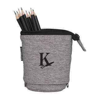 Kreatima pennfodral grå höjbar