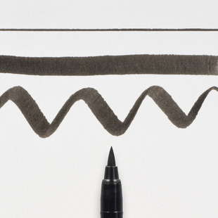 Pigma Brush Pen svart 3-pack