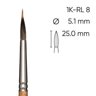 KR Brush Wat. R.Liner 1K-RL 14