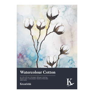 KR Akvarellblock cotton A4