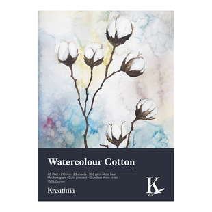KR Akvarellblock cotton A4
