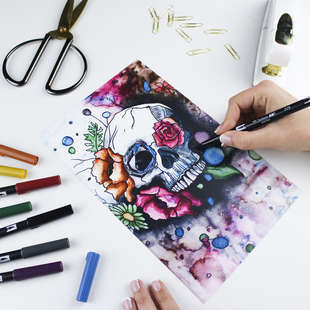 Tombow Penselpenna Mist Purple