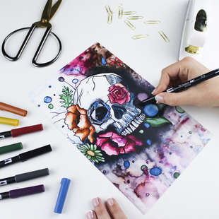 Tombow Penselpenna Mist Purple