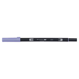 Tombow ABT 603 Dual Brush Pen - Periwinkle