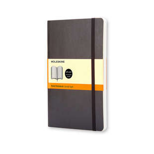 Moleskine A4 Soft Linj svart