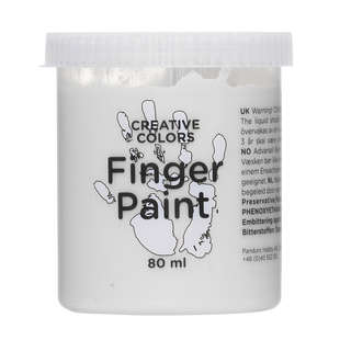Fingerfärg 80ml Svart