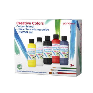 Färgskolan 5x250 ml