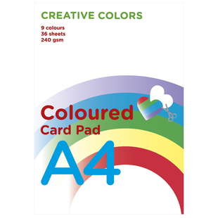 Creative Colors färgkartong A4