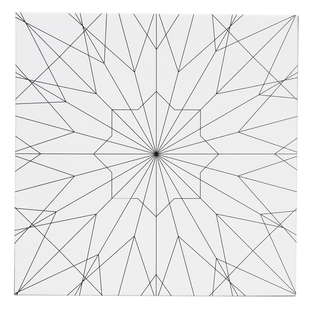 Förtryckt Canvas Diamant kvadr