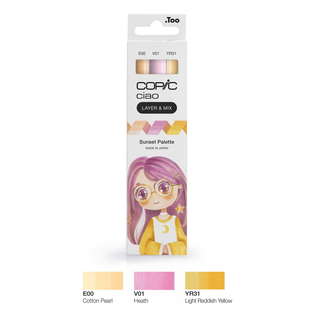 Copic Ciao Cozy palette 3p