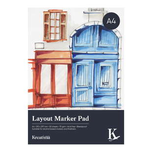 KR Marker pad A4 75g 50ark