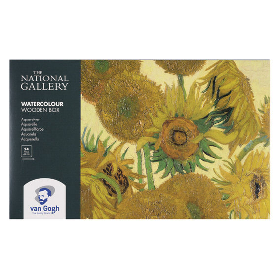 V Gogh akvarellset 24p träetui