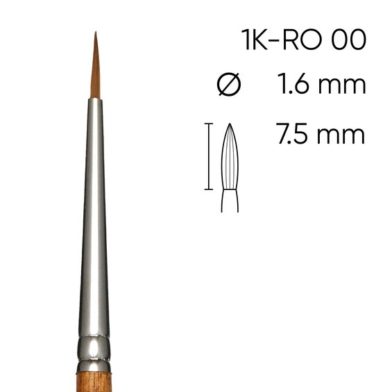 KR Brush Wat. 1K-RO 8