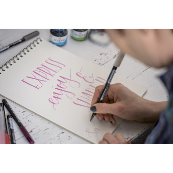 Koi Color Brush Pen Peacock Gr