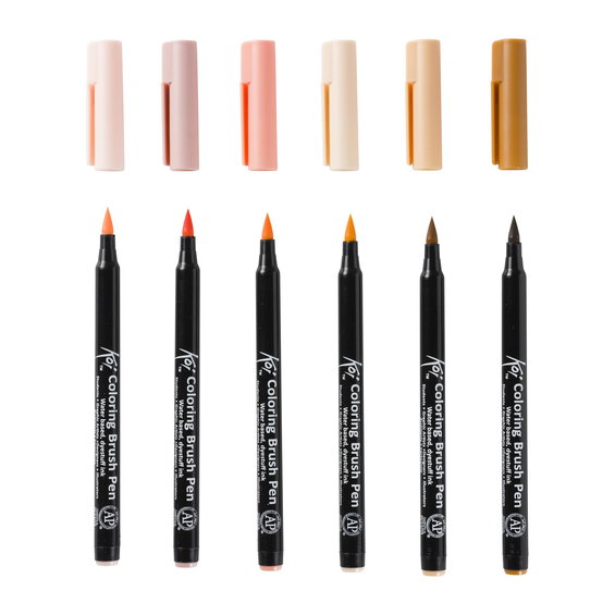 Manga Koi C.Brush Pen set 6st