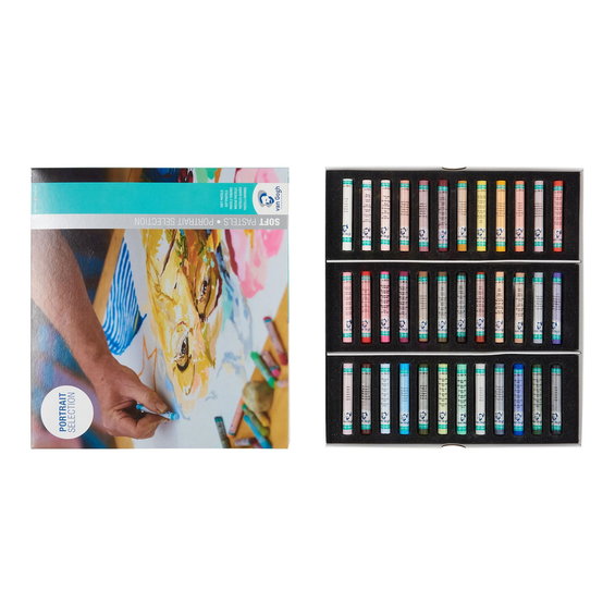 V Gogh SoftPastel Portrait set