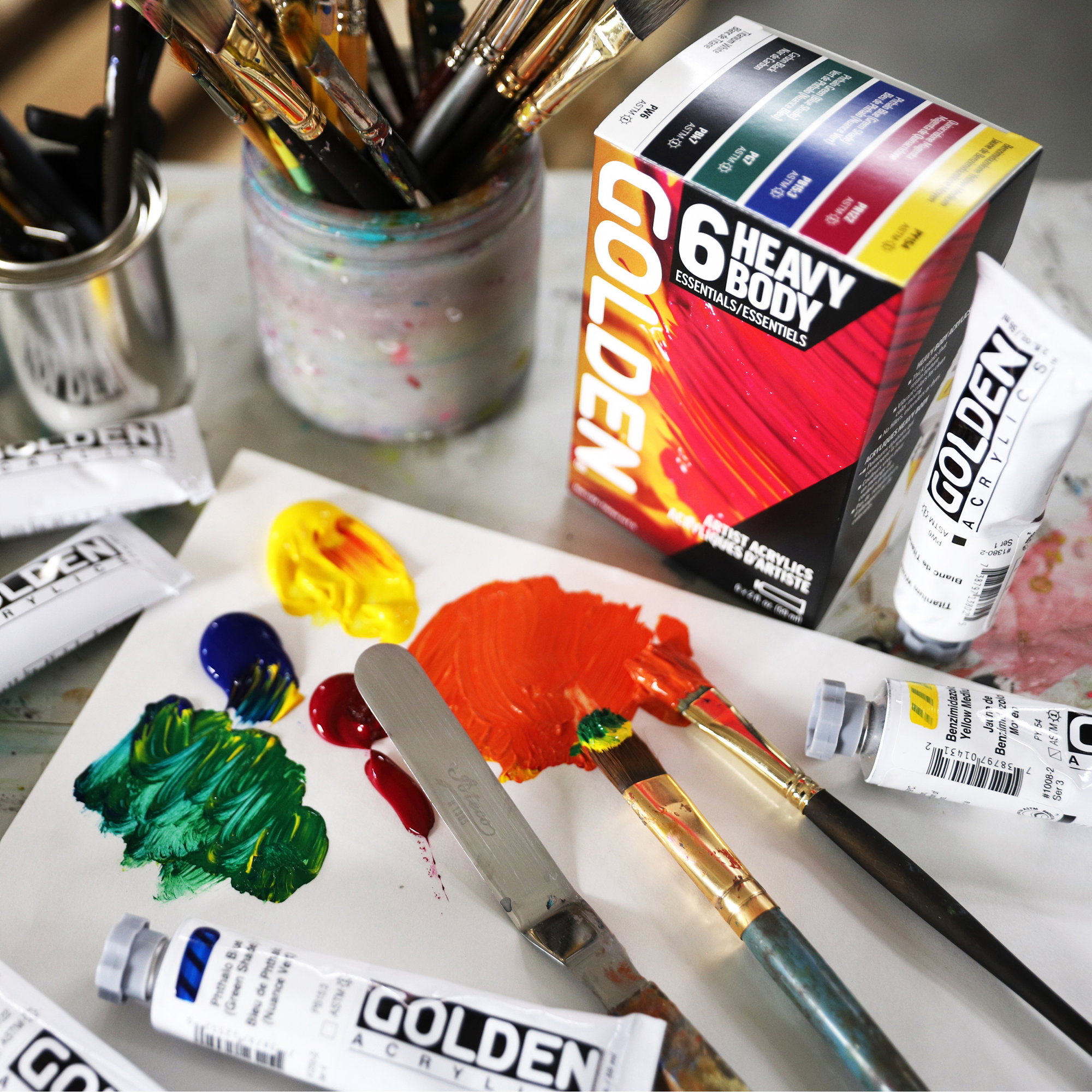 Golden Prof.acrylic set #976