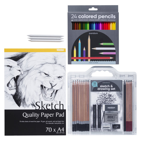 Panduros kompletta skiss-kit