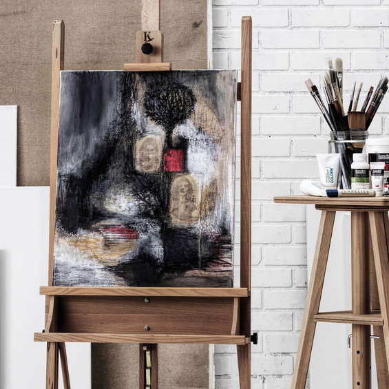 Ateljéstaffli Kreatima no.2